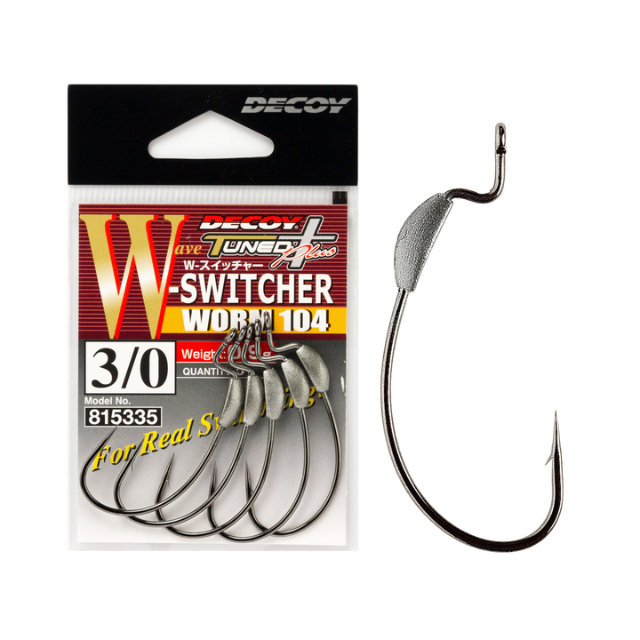 DECOY W-Switcher Worm 104 Hooks